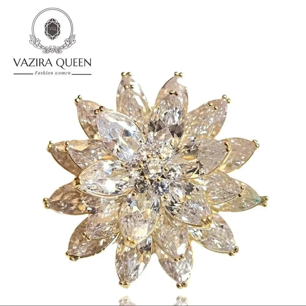 VQ Flower Brooch